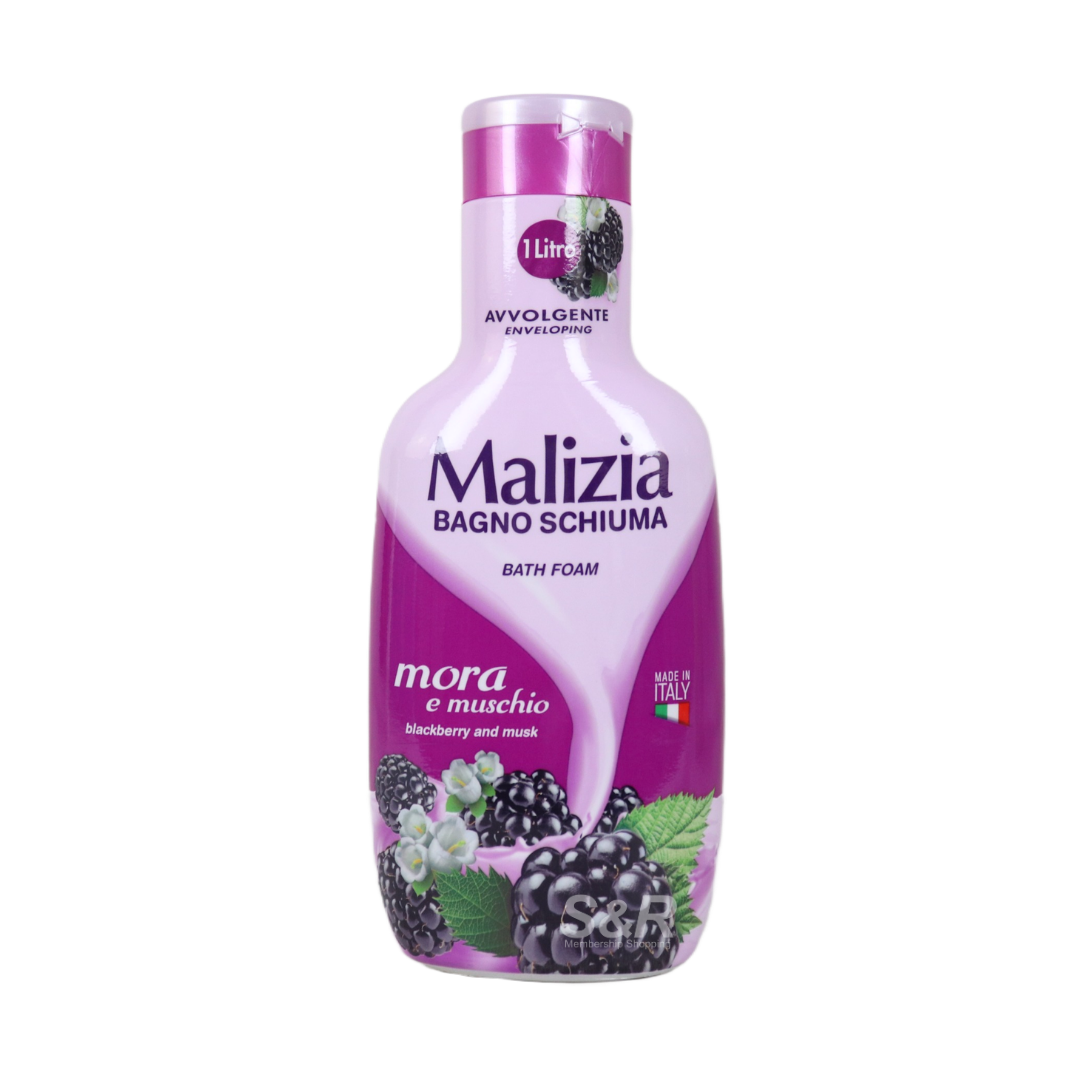 Malizia Blackberry and Musk Bath Foam 1L